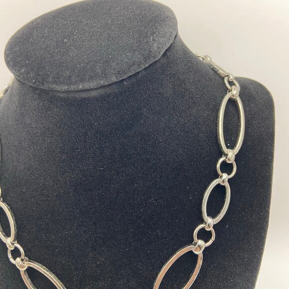 Lauren Ralph Lauren | Black Nickel Toned‎ Necklace - Picture 5 of 6